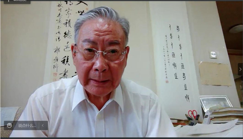 全國古籍整理出版規劃領(lǐng)導小組副組長(cháng)、全國高校古委會(huì )名譽(yù)主任、北京大學(xué)中國古文獻研究中心教授安平秋先生致辭.jpg